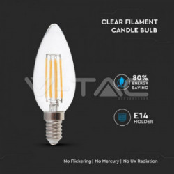 V-TAC VT-2174 lampada LED 4 W E14 F