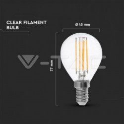 V-TAC VT-2184 lampada LED 4 W E14 F