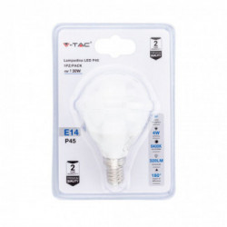 Lampadina LED 4W E14 P45 6400K (Blister 1 pezzo)