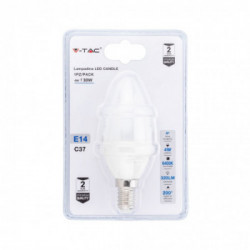 Lampadina LED 4W E14 Candela 6400K (Blister 1 pezzo)