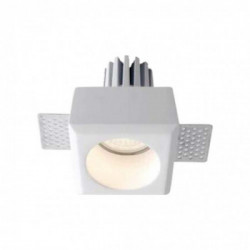 Gu10 Fitting Round-White