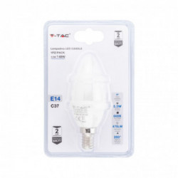 Lampadina LED 5.5W E14 Candela 6400K (Blister 1 pezzo)