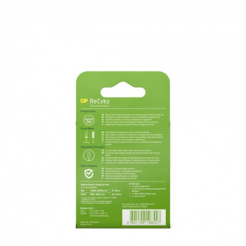 GP Batteries E41180AAAHC-2B4 Batteria per uso...