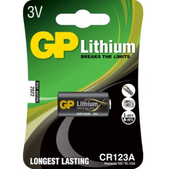 GP Batteries Lithium CR123A...