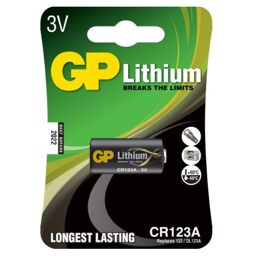 GP Batteries Lithium CR123A Batteria monouso Litio