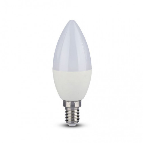 LED Bulb - 5.5W E14 C37 Candle 6400K CRI95+