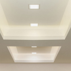 V-TAC Mini Pannello LED 24W Montaggio ad Incasso Quadrato 6400K