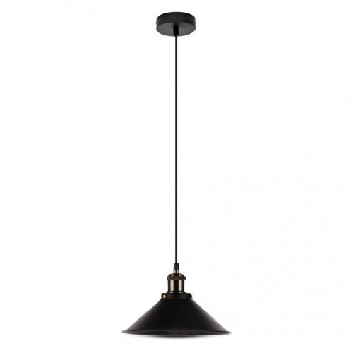 Vintage Pendant With Metal Black