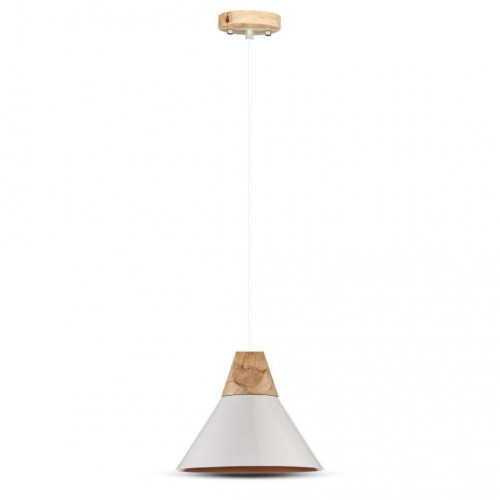 Aluminium Pendant Light White