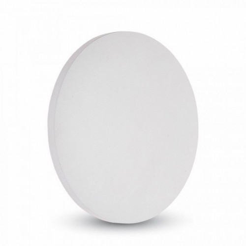9W Wall Lamp White Body Round IP65 4000K