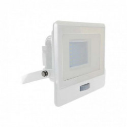 30W LED PIR Sensor Floodlight SAMSUNG CHIP White Body 3000K