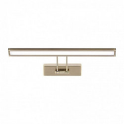 8W Led Picture/Mirror Lamp-Movable-Square Frame-Golden 4000K D:455