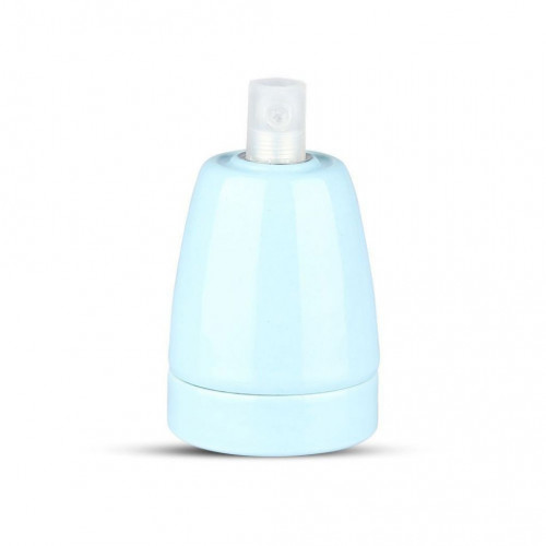 Porcelan Lamp Holder Fitting Blue