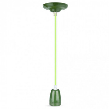 Porcelan Lamp Pendant Green