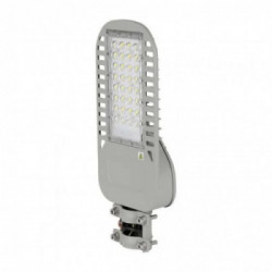 Led Street Light Samsung Chip 5 Years Warranty - 50W Slim 4000K 135Lm/W