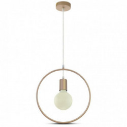 Pendant Light Champean Gold With Gold Canopy