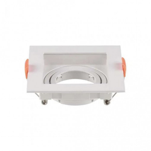 GU10 Fitting Square White