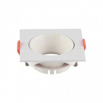 GU10 Fitting Square White...