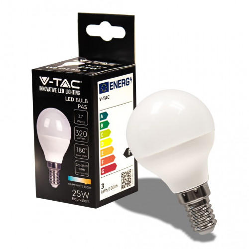 LED Bulb - 3.7W E14 P45 3000K