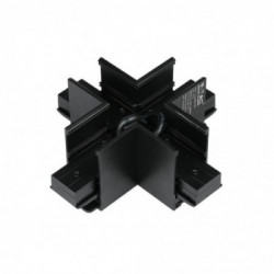 Cross Type Track Connector For Magnetic Track Light