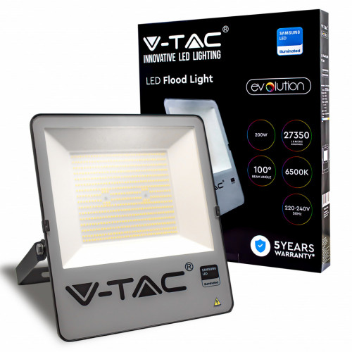 200W LED Floodlight SMD SAMSUNG CHIP G8 Black...