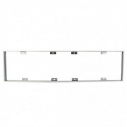 Aluminum Frame 300X1200 With Screws Fixed White