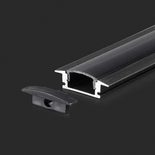 Led Strip Mounting Kit With Diffuser Aluminum...