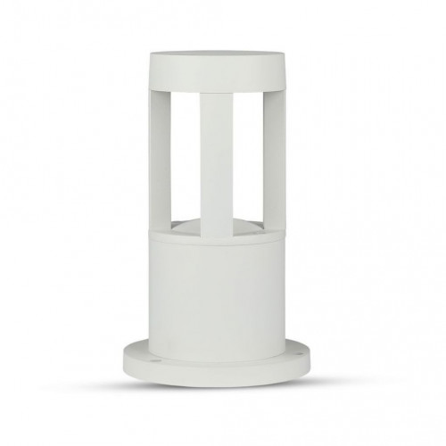 10W LED Wall Light White Body 25cm Height 6400K