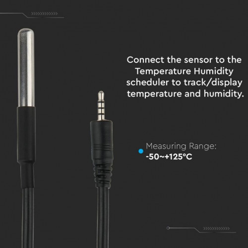 V-TAC Sonda di Temperatura Impermeabile...