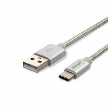 1 M Type C USB Cable Silver...
