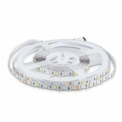 LED Strip SMD5050 - 60 LEDs IP20 RGB + 6400K [ packaging di 5 pezzi ]