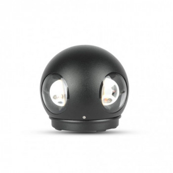 4W LED Wall Light Black...