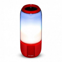 2*3W LED Bluetooth Speaker With USB&TF Card Slot Red