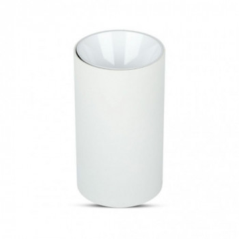 GU10 Fitting Round White +...