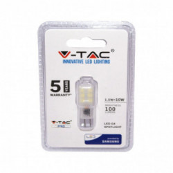 LED Spotlight SAMSUNG CHIP - G4 1.1W Plastic 3000K