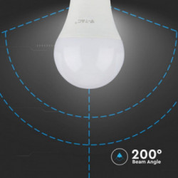 V-TAC Lampadina LED E27 10,5W 100LM/W A60 6500K (Box 3 pezzi)