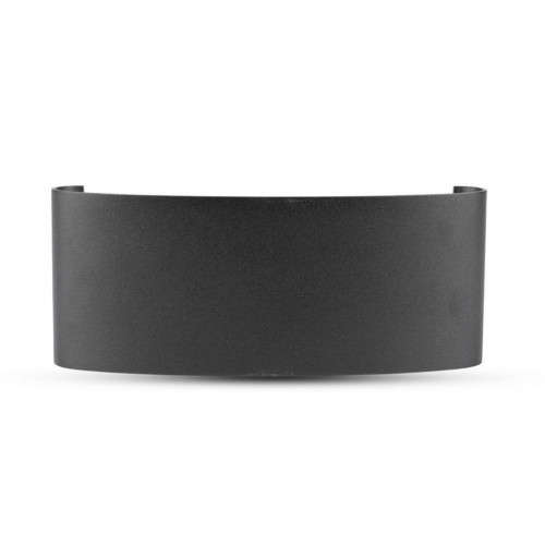 8W LED Wall Light Sand Black IP54 4000K