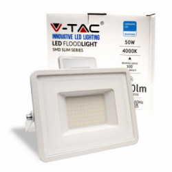 50W SMD FLOODLIGHT WITH SAMSUNG CHIP 4000K WHITE BODY
