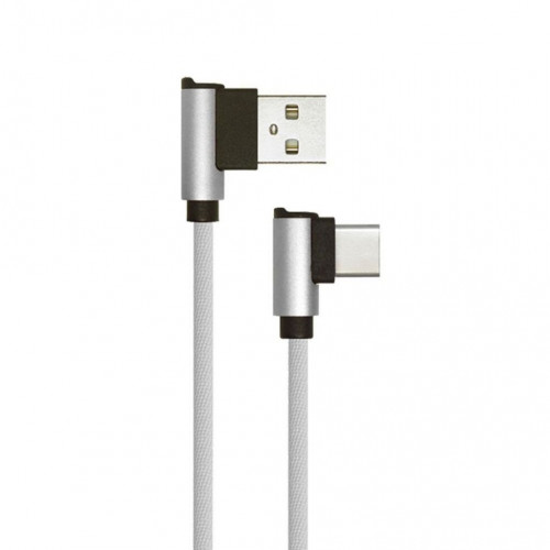 1 M Type C USB Cable Grey - Diamond Series