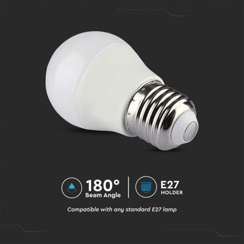 V-TAC Lampadina LED E27 4,8W G45 RF Controller...