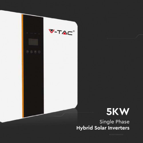 V-TAC Inverter Fotovoltaico Monofase Ibrido...