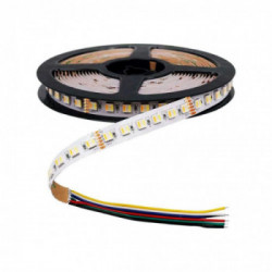 LED Strip SMD5050 - 60LED 24V IP65 3in1 + RGB [ packaging di 5 pezzi ]
