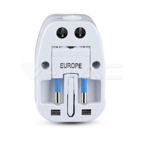 V-TAC 8705 adattatore per presa di corrente...