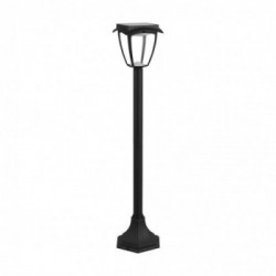 2W LED Solar Stand Lawn Black Body 3000K+6000K