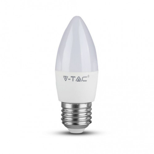LED Bulb - 4.5W E27 Candle 6500K
