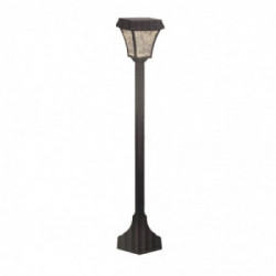 2W LED Solar Stand Lamp Black Body 3in1 IP44