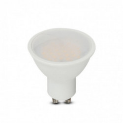 10W Gu10 Led Plastic Spotlight-Milky Cover With Samsung Chip 6500K
