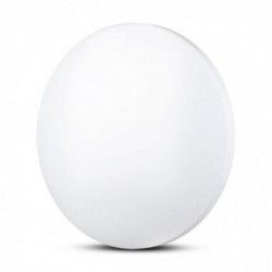24W Led Dome Light-350Mm With Milky Cover Cct:3In1-Round