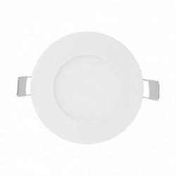 3W Led Panel Light With Emc Driver 4000K Round