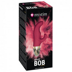 Mystim Hop Hop Bob - Vibratore Rabbit Punto G, 8 Mod, 5 Velocità, Impermeabile, Ricaricabile
